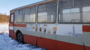 Скотовоз с сюрпризом! Спасли Советский автобус ЛиАЗ-677