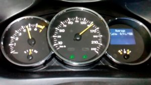 Рено флюенс! 5000 оборотов на скорости 170км.С