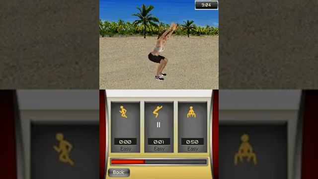 Jillian Michaels Fitness Ultimatum 2010 • NDS Gameplay