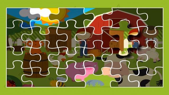Farm Games Animal for Kids Puzzles смотреть онлайн