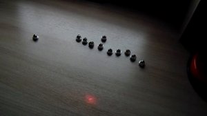 Лазерная  указка с 12 насадками из фикс прайса новинка