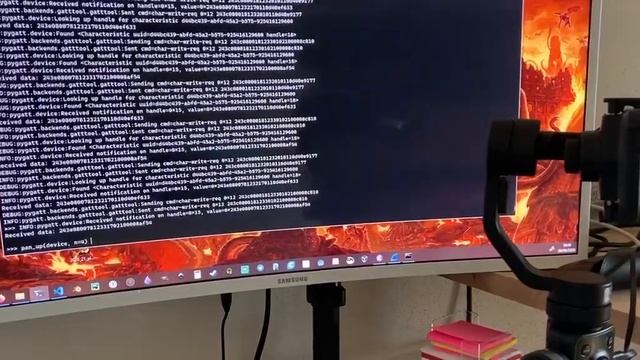 Controlling a Zhiyun Smooth 4 gimbal with Raspberry Pi using a bluetooth replay attack