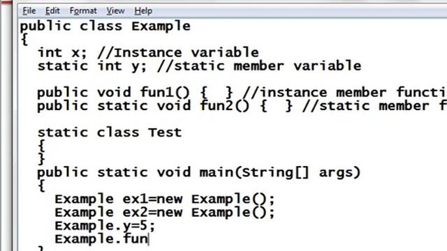 Lecture 7 Static Members in Java Hindi смотреть онлайн