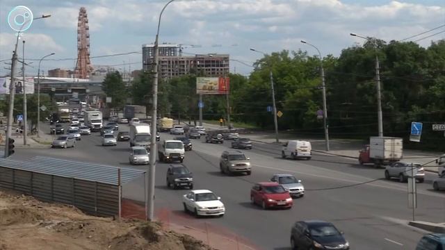 Новый пешеходный мост строят в Новосибирске смотреть онлайн