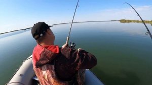 Судак на спиннинг ! Рыбалка на Веселовском водохранилище.