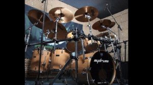 Drums Beat 12/8 90 bpm (no fills)