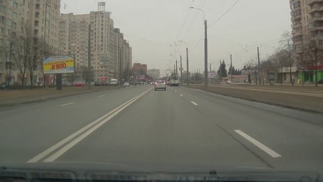 Проспект Ветеранов в Санкт-Петербурге, целиком