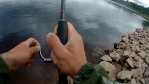 ловля жереха на микроколебалки ,на дальний заброс при помощи сбирулино