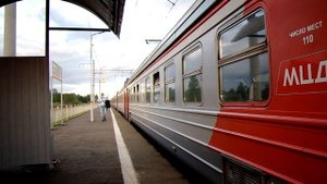 ''БОЖЕСТВЕННЫЙ СВИСТОК'' ЭЛЕКТРОПОЕЗ ЭД4М-0374