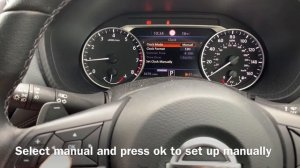 New Nissan Juke How To Set The Clock Time