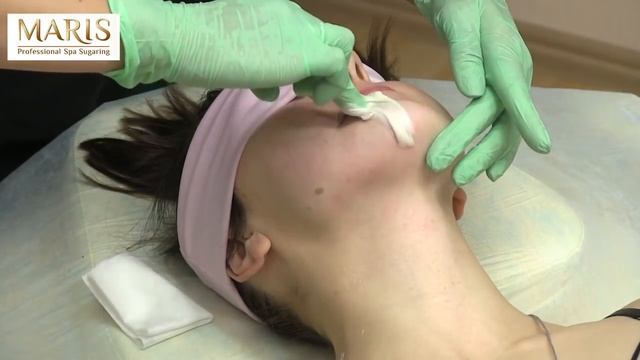 Марис. Шугаринг лица. Мастер класс. Часть 1