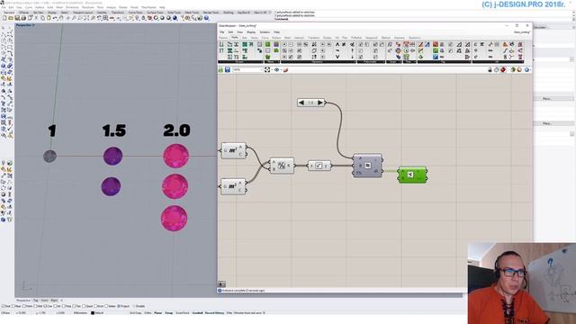 j-DESIGN.PRO - Автоматическая сортировка камней в GRASSHOPPER