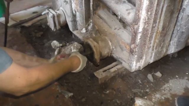 Тепловые сети!Ремонт котла!Ремонтные работы!Полная разборка- сборка  чугунного  котла своими руками