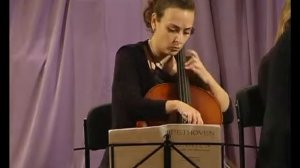 Бетховен.Соната № 1 для виолончели и фортепиано.