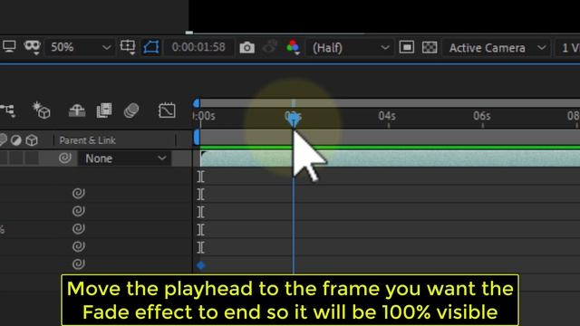 How to create a Fade-In and Fade-Out Effects in After Effects CC 2019