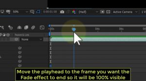 How to create a Fade-In and Fade-Out Effects in After Effects CC 2019