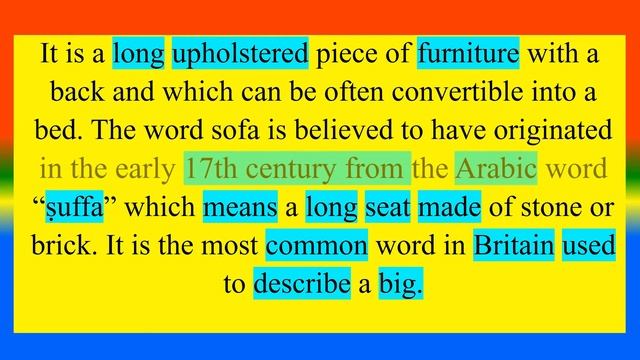 Difference between Couch and Sofa смотреть онлайн