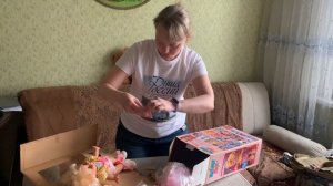 Обзор распаковки фейсинки Сары (Galoob baby face)