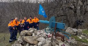 Крымские партизаны. По местам боевой славы. Крым-Спас. Апрель 2021