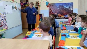 Занятие по обучению грамоте в подготовительной группе.