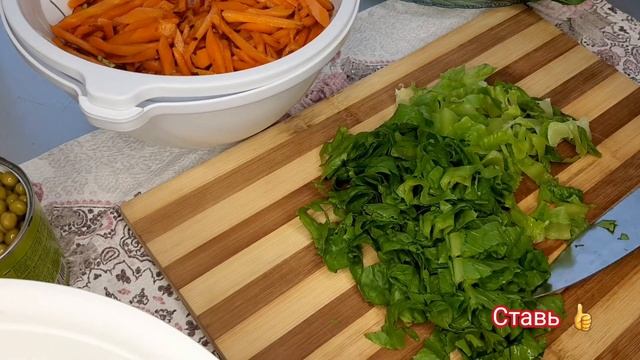 Салат с Кабачками /Ну Очень Вкусный /для любителей кабачков ?