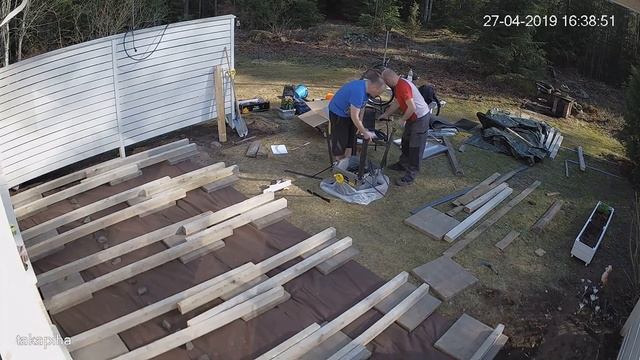 Терраса своими руками смотреть онлайн