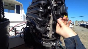 Сезонная консервация подвесных лодочных моторов.