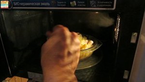 ✅ Картошка тушеная с курицей / в микроволновке Samsung