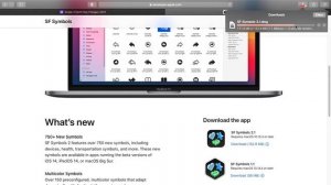 how to download sf symbols on Mac OS Catalina or later. The very very very easy way