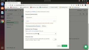 Create MongoDB Cluster on MONGO ATLAS