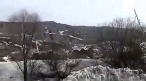 Оползень  Отвал Заречный  Кемеровская область