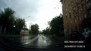 Текстильщики - Лефортово - Сокольники - Гольяново - микрорайон 1-го Мая 22/05/2016 (timelapse 4x)