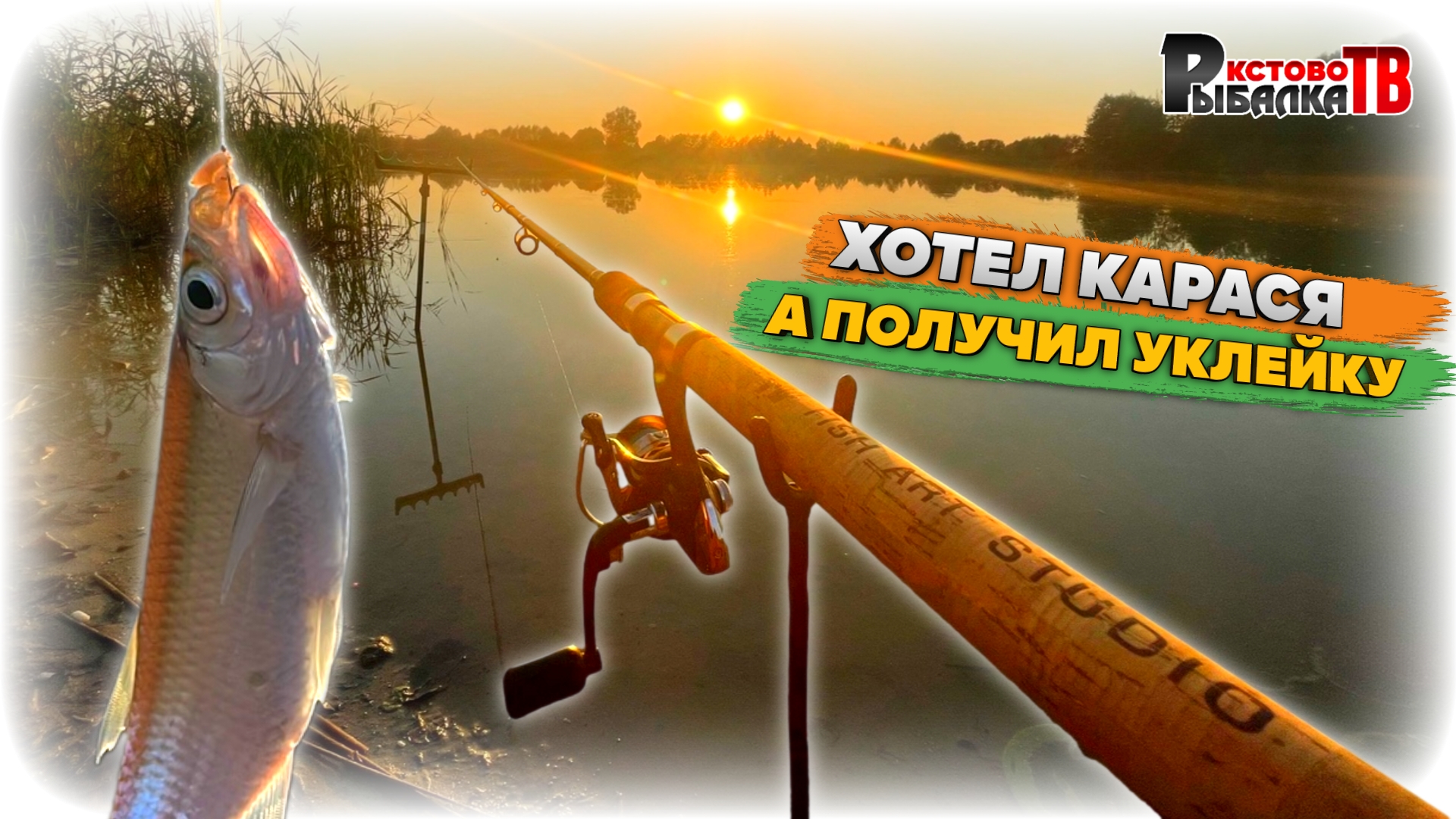 Ловля осенней уклейки на городском карьере г.Кстово.