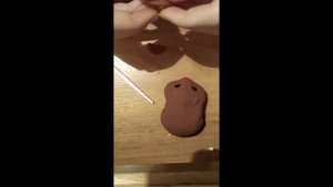 Лепим хомячка из лёгкого пластилина | ХОМЯЧОК