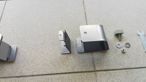 Поперечины (багажник) 1,20 на рейлинги Рено Дастер с 2015 года (рестайлинг)