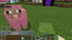 ?Я НАШЁЛ РОЗОВУЮ ОВЕЧКУ В СВОЁМ МИРЕ МАЙНКРАФТ!!!