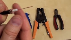 How to connect a bnc connector to RG59 Siamese coax cable