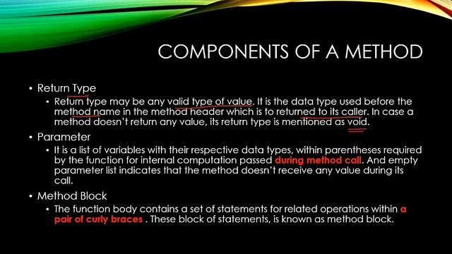 Function or Method in Java