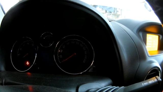 СБРОС СЕРВИСНОГО ИНТЕРВАЛА НА ОПЕЛЬ АНТАРА. RESETTING THE SERVICE INTERVAL TO OPEL ANTARA.