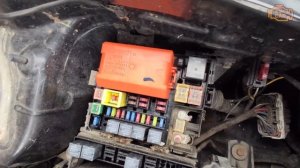 MITSHUBISHI Outlander [2003-2006] Where to find the diagnostic port OBD2, fuses box and battery