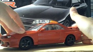 Обзор на модель автомобиля nissan skyline GT-R r-32 в 1/24 от фирмы TAMIYA