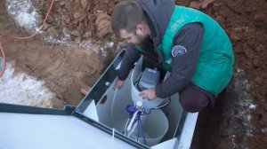 Установка септика Аквалос AL-5 R принудительного типа