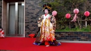 Восточные танцевальные представления Майдзу-Гион в совершенстве Сетубун.