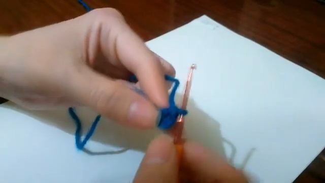 6  Как вязать столбик с накидом  Уроки вязания крючком для начинающих Crochet lessons for beginners