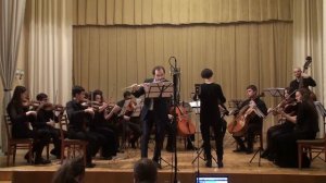 Concerts of Mozart and Stamitz for violin and flute - Rejouissance orchestra, concert in Kyiv, 2019