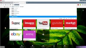 Картинки в панели быстрых закладок Opera