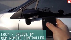 Renault Captur side mirror lock folding