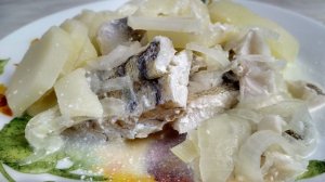 Рыба с Картошкой По Деревенски. Бабушкин Рецепт | Просто Кухня - Выпуск 53