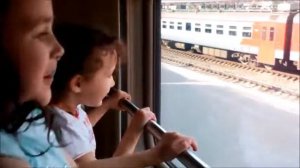 едем на двухэтажном поезде