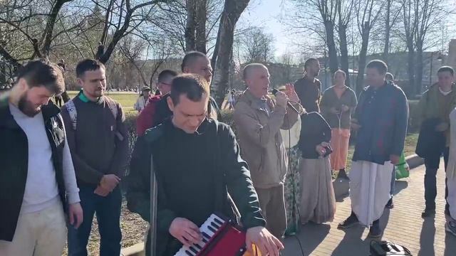 Благославенная Харинама Санкиртана 23.04.2023, Парк Победы